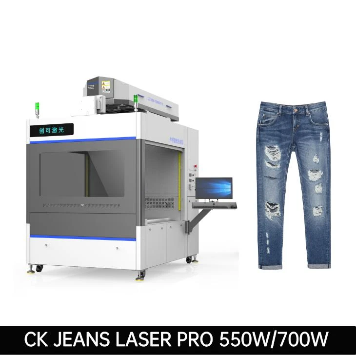 Ck denim kavbojke lasersko označevanje stroja pro